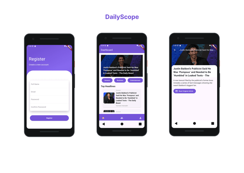 DailyScope — Mobile