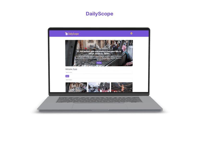 DailyScope — Website